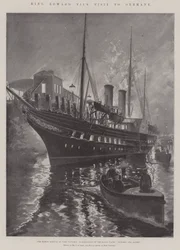 Visite du roi Édouard VII en Allemagne